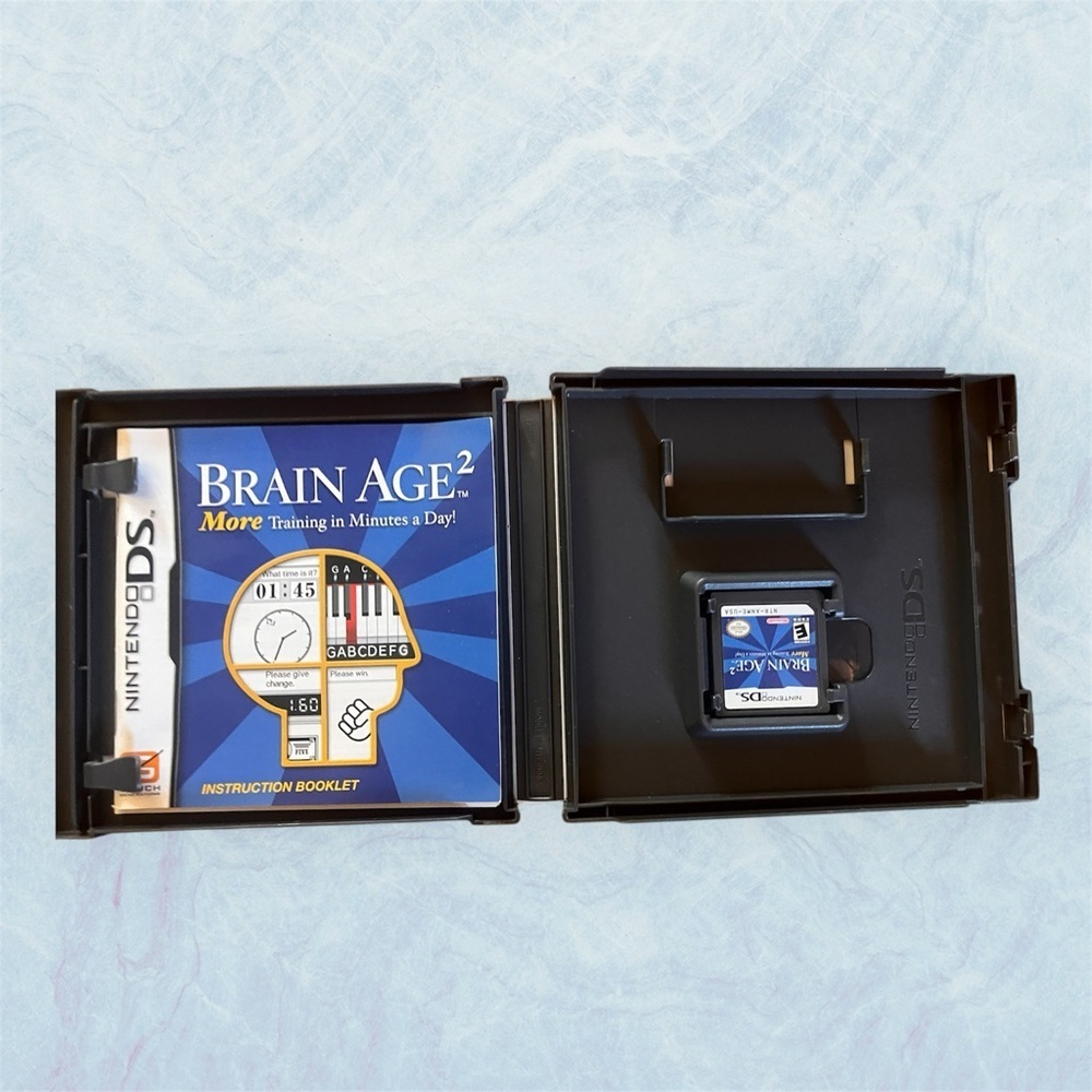 Nintendo DS Brain Age 2 | Complete in Case (CIB) | Puzzle & Brain Training - Picture 2 of 2